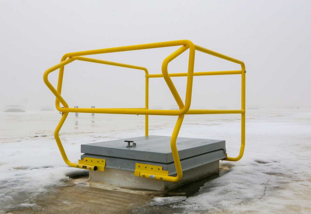 Roof Hatch Safety Rails SafePro Safety