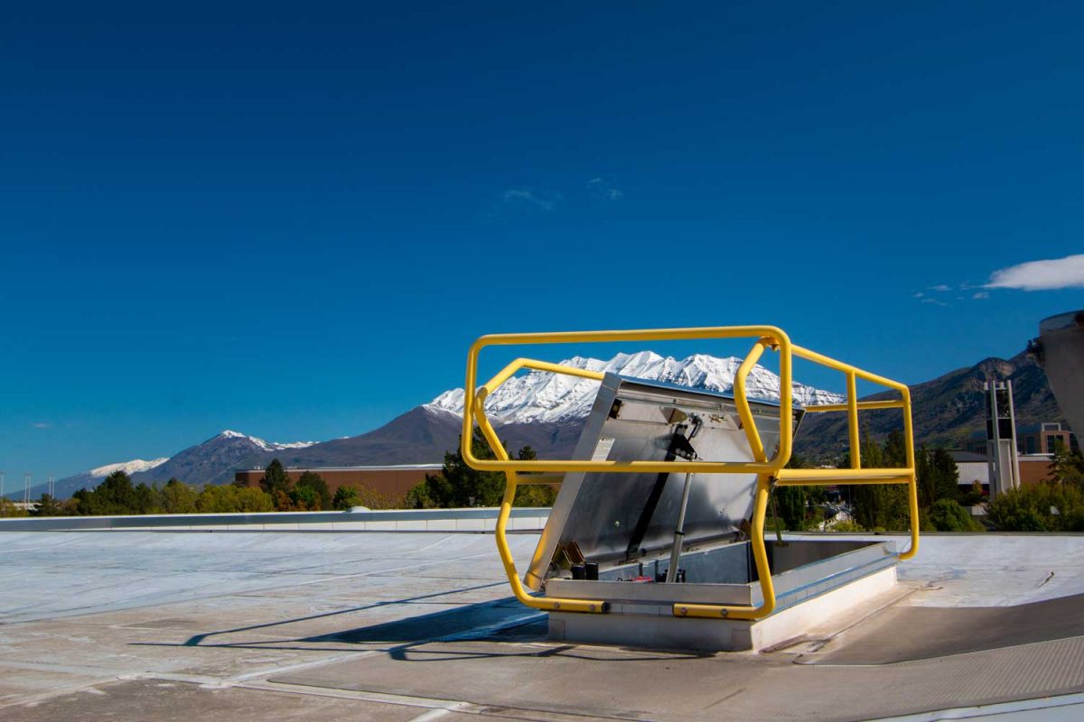 Roof Hatch Safety Rails SafePro Safety