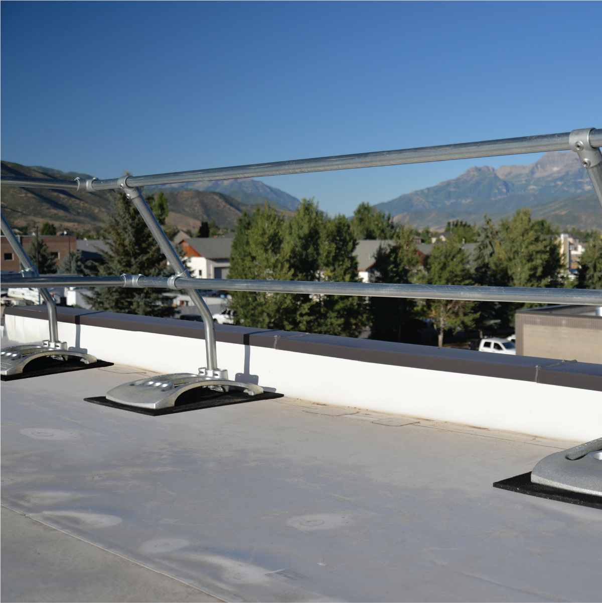 Featured image for “Portable vs. Permanent Rooftop Guardrail: How to Choose the Right System”